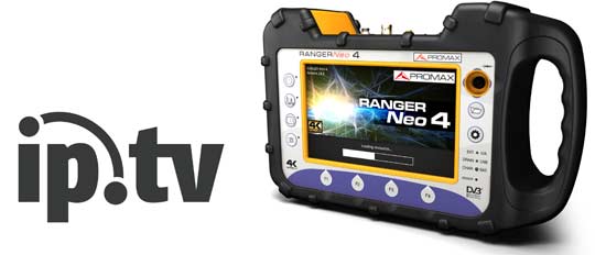 IPTV test and measurement with the RANGER Neo | PROMAX