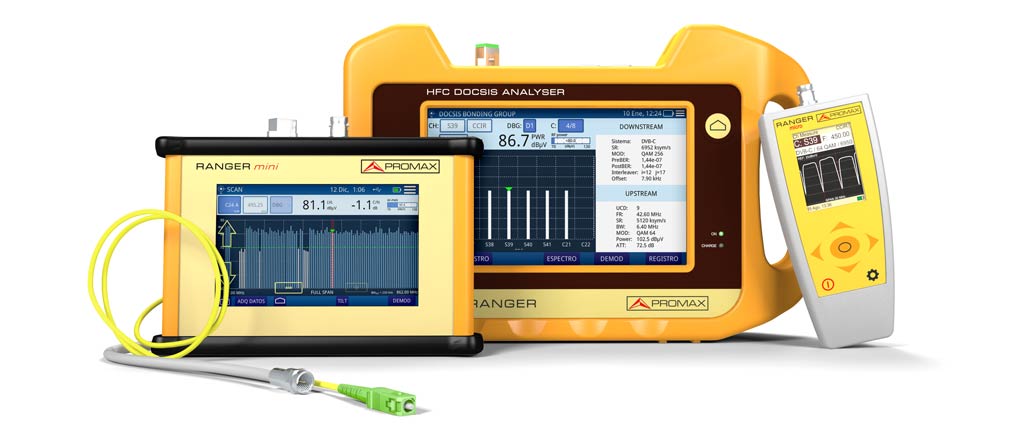 CABLE RANGER, the analyser for DOCSIS and optical fibre systems