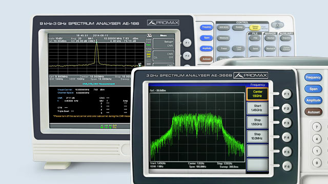 Image of RF spectrum analyzers
