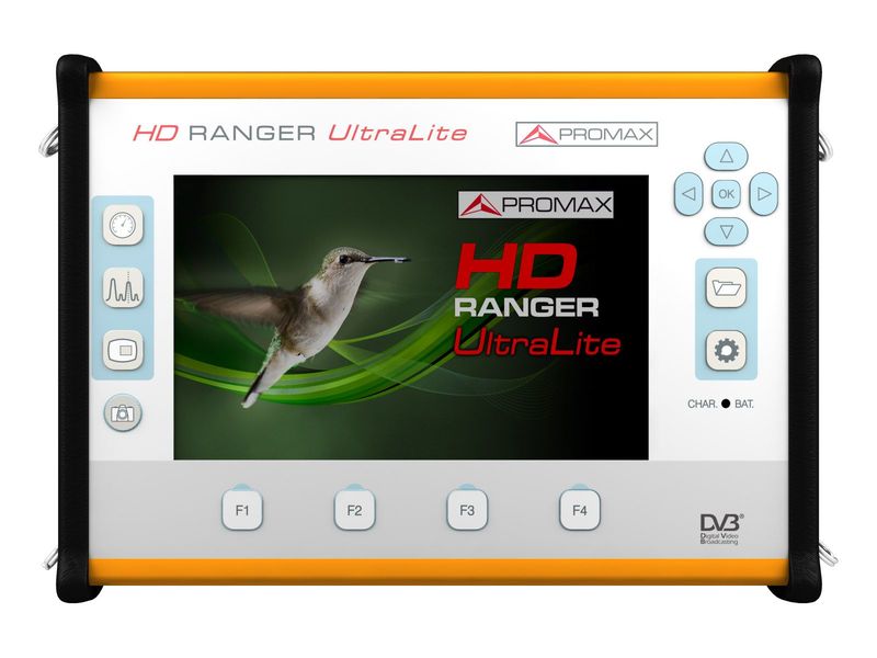 HD RANGER UltraLite : Tablet-sized TV signal and spectrum analyzer | PROMAX