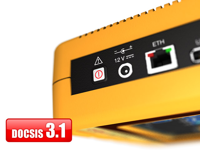 CABLE RANGER 3.1: Hybrid DOCSIS 3.1 / HFC touchscreen analyzer | PROMAX