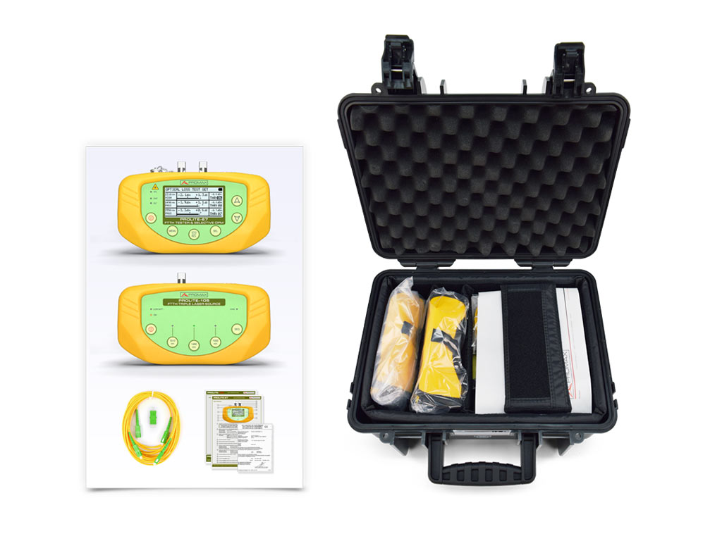 PL-675: Fibre optics professional measurement kit
