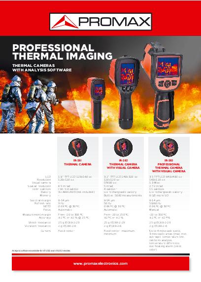 Catalog of Thermal image cameras